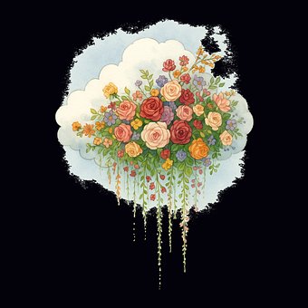 Free Flowers Clouds photo and picture