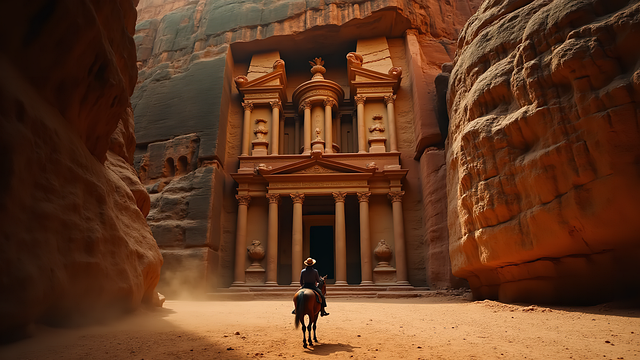 Free Archaeologist Petra illustration and picture