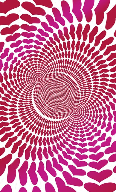 Free psychedelic hypnotic swirling illustration