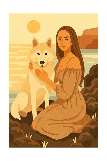 Free woman person nature vector