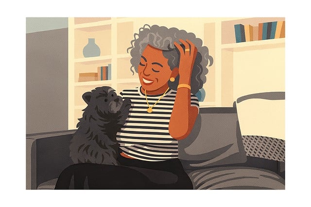 Mujer, Perro, Perro Pequeño, Animal