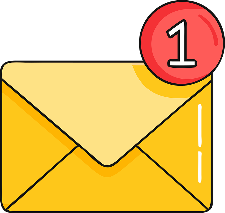 Ikon Surat E Mail Surel - Gambar vektor gratis di Pixabay