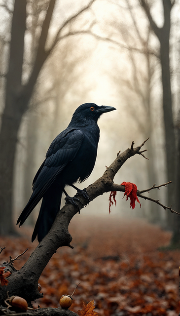 Free Crow Bird photo and picture