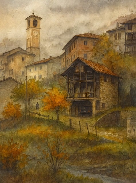Free camasco mountain varallo illustration