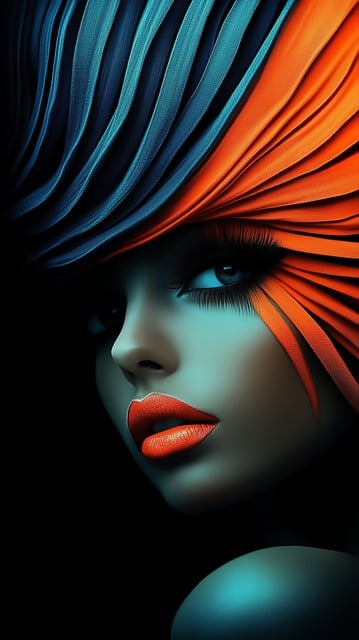 Free Woman Portrait illustration and picture