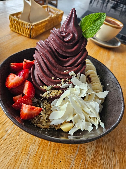 Acai, Frukt, Jordbær, Kokosnøtt, Sunn