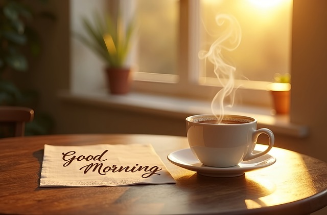 Free Good Morning Coffee illustration and picture