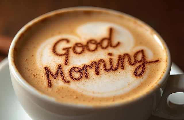 Free Latte Art Coffee illustration and picture