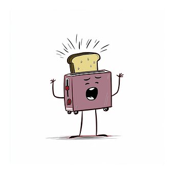 Free Toaster Breakfast illustration and picture