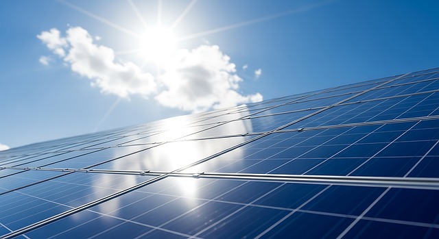 Free solar panels solar panel array illustration