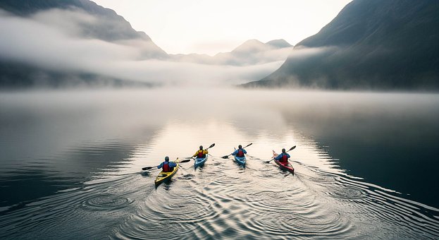 Free Kayak Lake illustration and picture