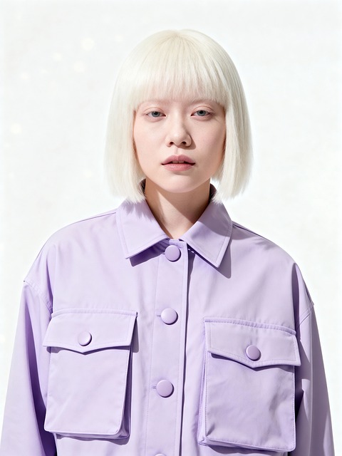 Free Albinism Albino Woman illustration and picture