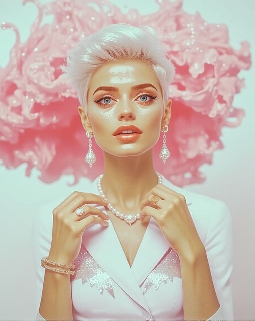 Frau, Mode, Porträt, Blond, Elegant
