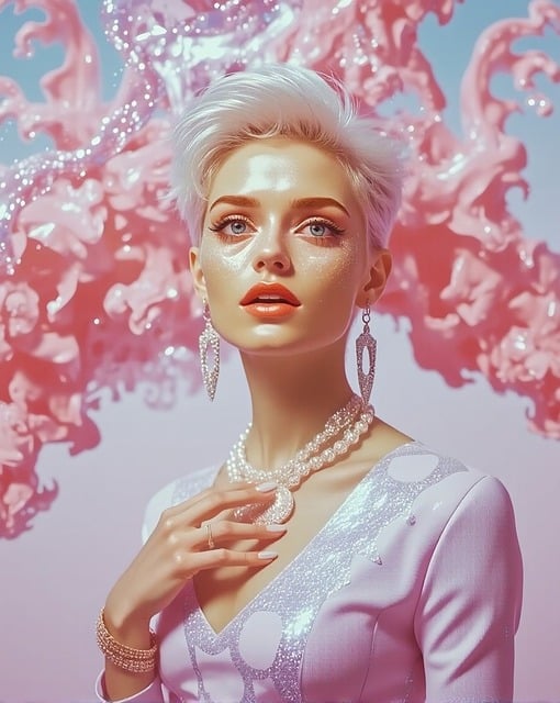 Frau, Porträt, Mode, Blond, Fantasie