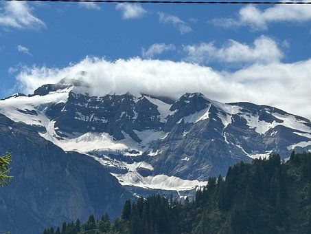 Natur, Landschaft, Berg, Wolken, Himmel