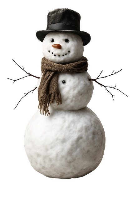 Vinter, Jul, Snø, 3D Modell, Ferie