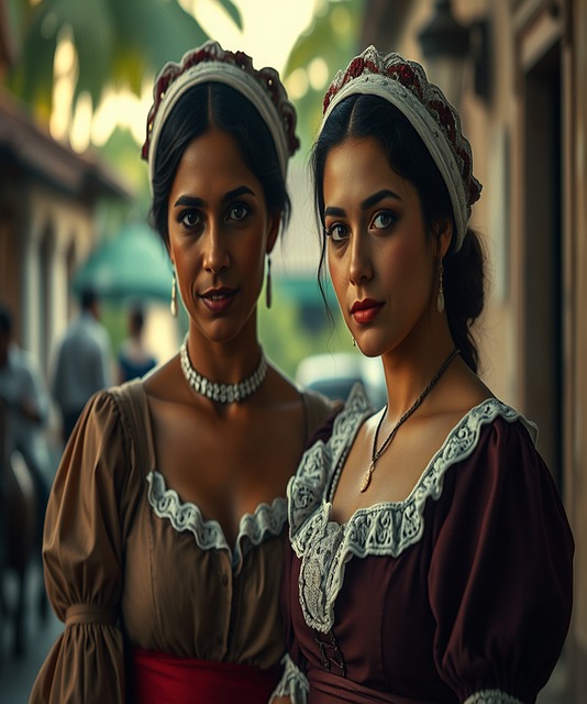 Frauen, Porträt, Tradition, Kostüme