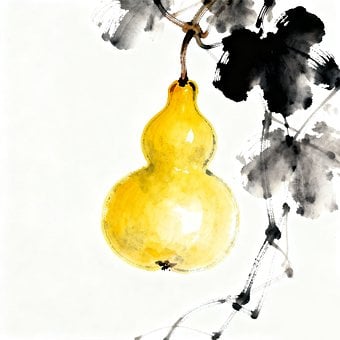 Free Gourd Bottle Gourd illustration and picture