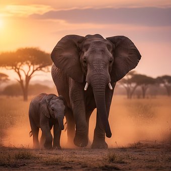 Free Elephant Africa illustration and picture