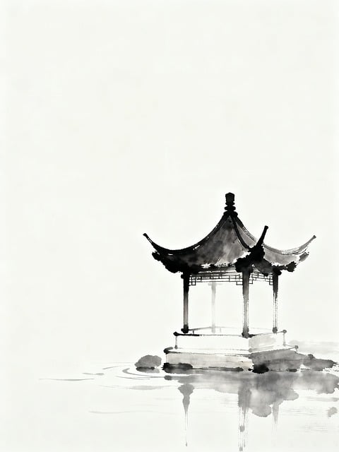 Free Ink Painting Chinese Painting illustration and picture