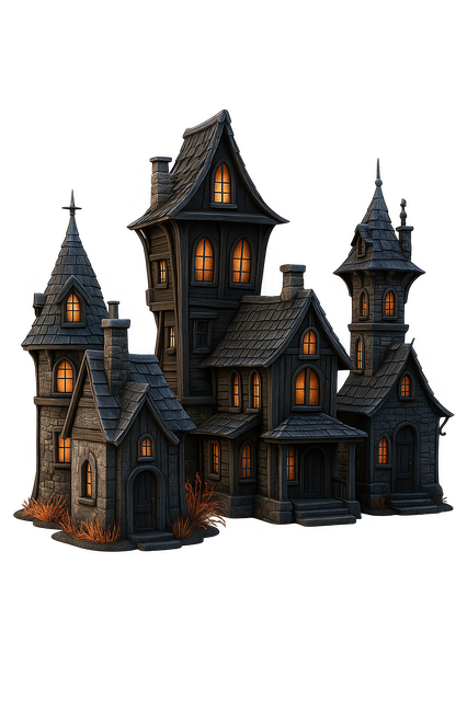 Free house mansion haunted illustration