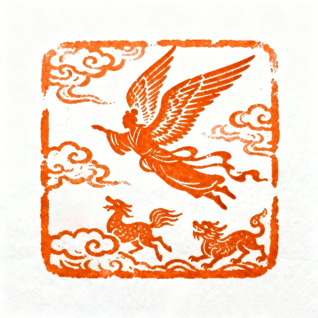 Free mythology heaven divine illustration