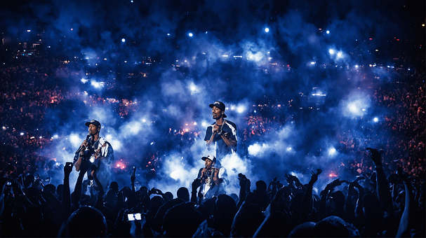 Free Concert Music Festival illustration and picture