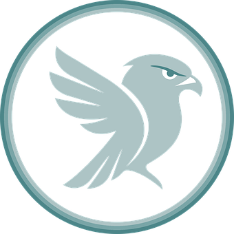 Falke, Adler, Logo, Forsttechnik