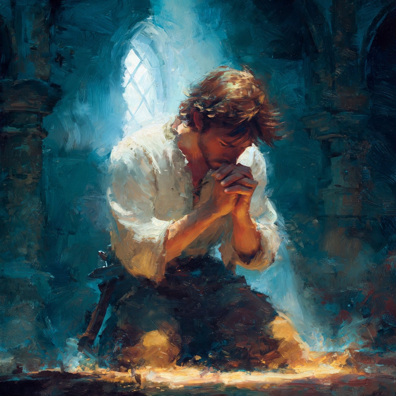 Download Prayer, Meditation, Church. Royalty-Free Stock Illustration ...