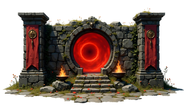 Portal, Tor, Fantasie, Architektur
