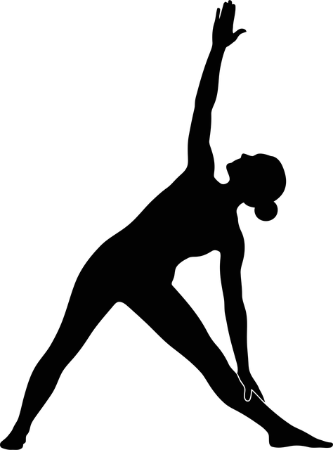 Yoga, Trekant Positur, Omvendt Trekant
