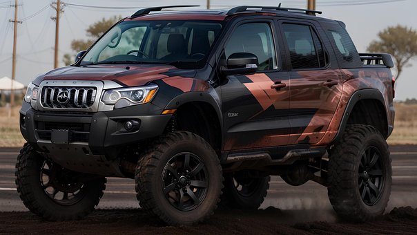 Free Truck Off-Road Vehicle illustration and picture