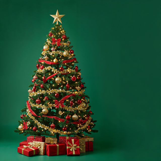 Free christmas tree christmas christmas decorations illustration