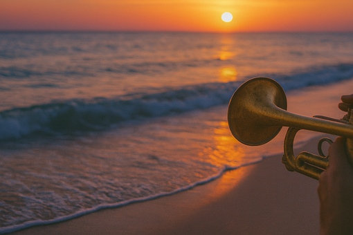 Free Trumpet Beat Chill photo and picture