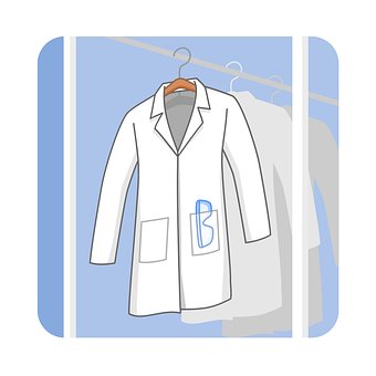 Flat, Lab, Frakk, Henger, Briller, Klær
