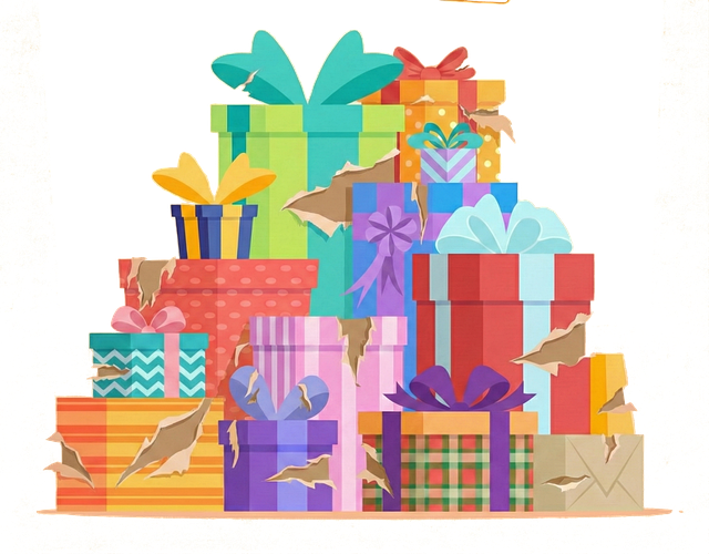Free Christmas Present illustration and picture