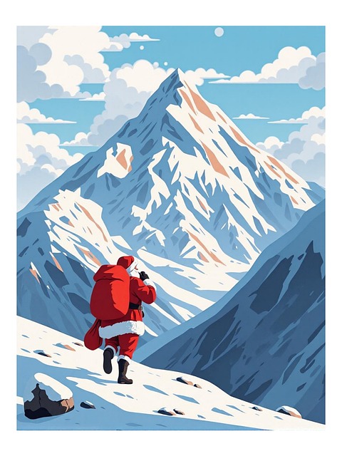 Free Santa Christmas vector and picture