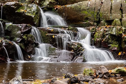 Waterval, Natuur, Rivier, Water, Forest