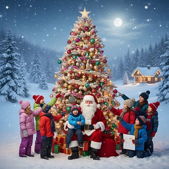 Free Christmas Santa photo and picture
