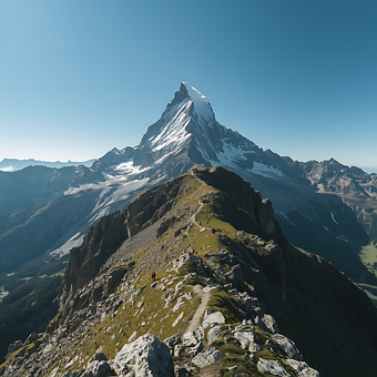 Mountain View, Besneeuwde Top