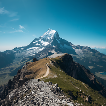 Mountain View, Besneeuwde Top