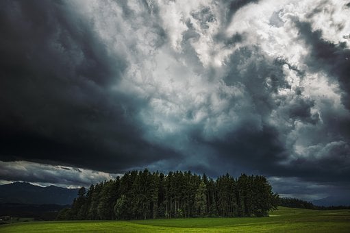 Weer, Wolken, Storm, Natuur, Onweersbui