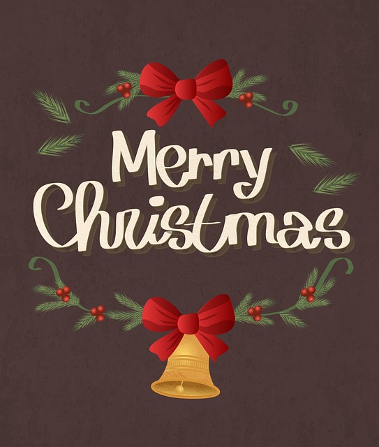 Free christmas decoration christmas card illustration