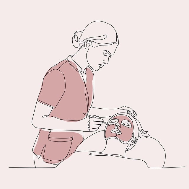 Free beauty salon spa beauty illustration