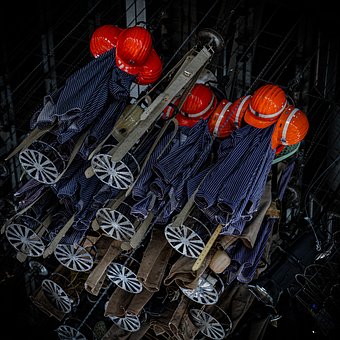 Bergbau, Industrie, Kaue, Ruhrgebiet