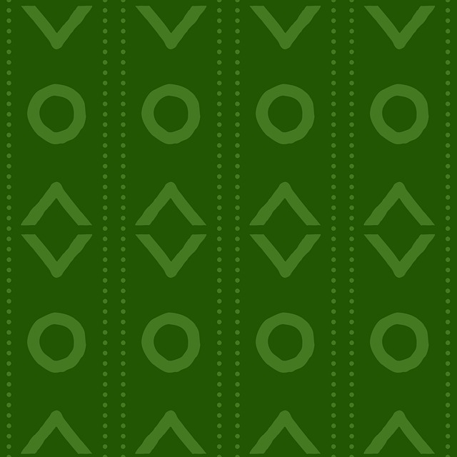 Free pattern green dark green vector