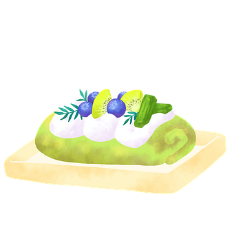 Rullepandekager, Matcha-Rulle-Crepes