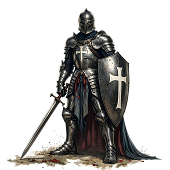 Ritter, Rüstung, Krieger, Schwert