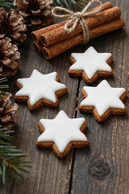 Weihnachten, Zimt, Kekse, Dekoration