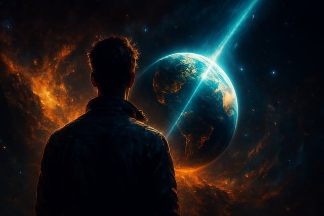 Free sci-fi scifi space illustration